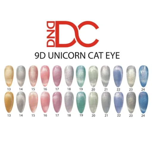 DC 9D CAT EYE - Unicorn #19- Aqua Freckles