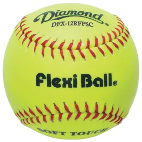 Diamond FlexiBall 12 Synthetic Fastpitch Softballs: DFX-12RFPSC