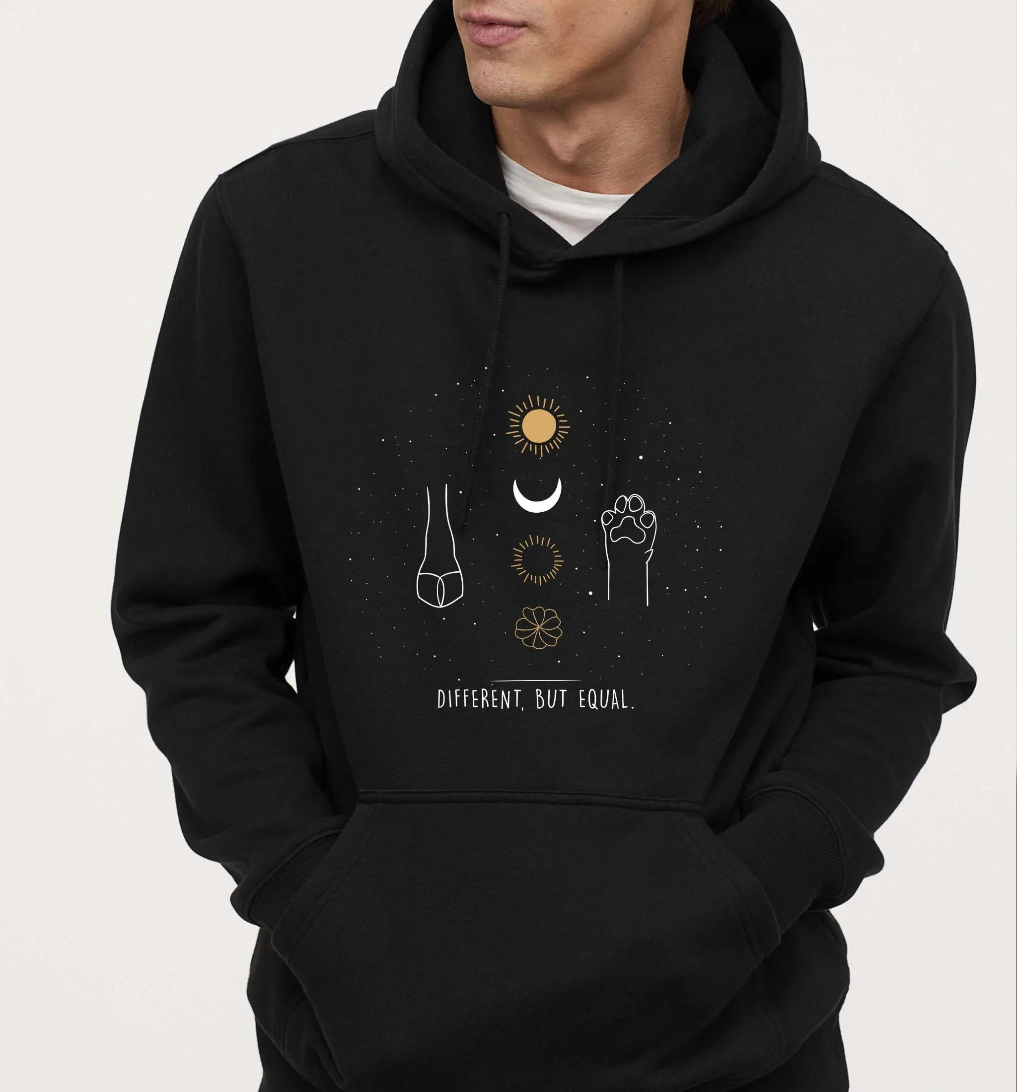 Different But Equal | Vegan Hoodie