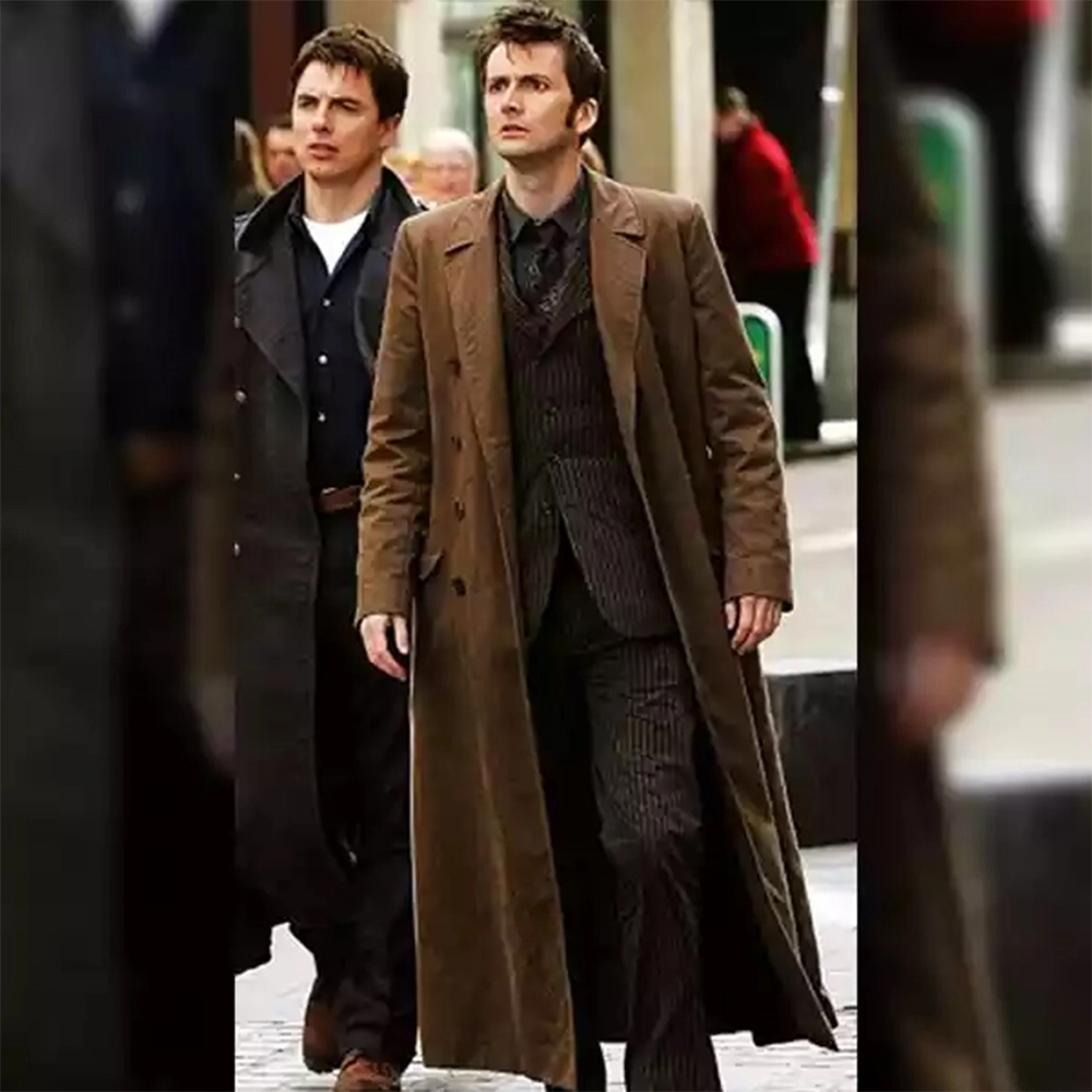 Doctor Who Coat | David Tennant Brown Coat