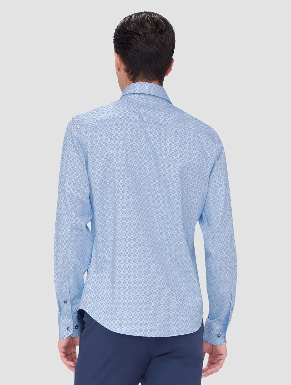 Double Face OoohCotton Print Shirt | Bugatchi