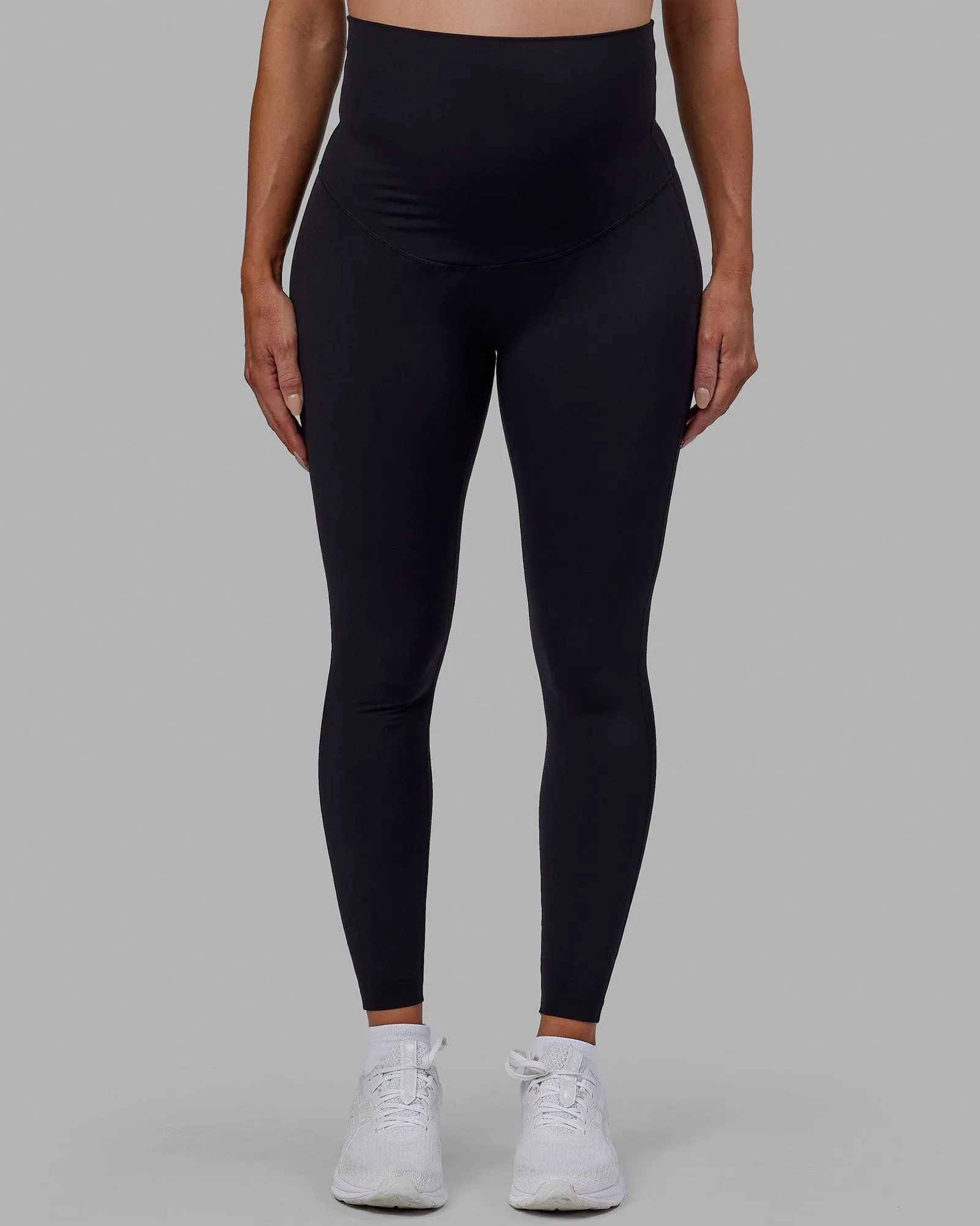 Elixir Full Length Maternity Leggings - Black