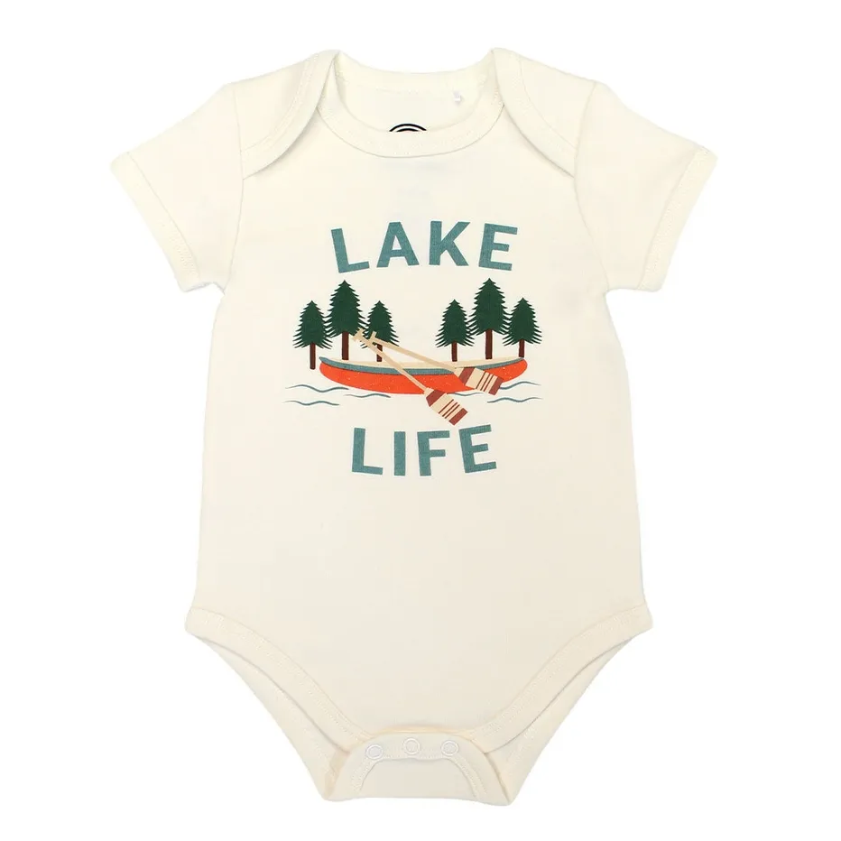 Emerson and Friends Lake Life Cotton Bodysuit