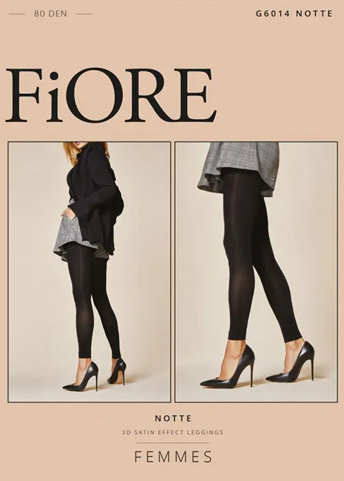 Fiore Notte 80 Footless Tights ()