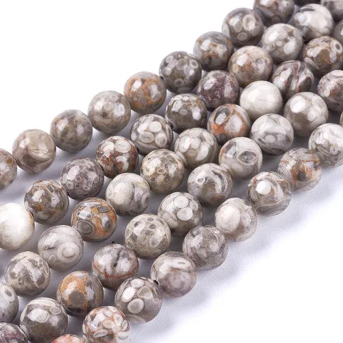 Gemstone Beads, Maifanite/Maifan Stone, Natural, Round, 8mm