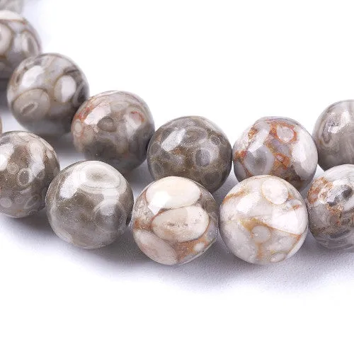 Gemstone Beads, Maifanite/Maifan Stone, Natural, Round, 8mm