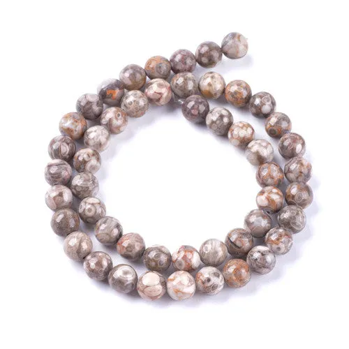 Gemstone Beads, Maifanite/Maifan Stone, Natural, Round, 8mm