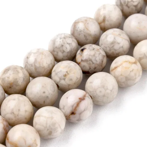 Gemstone Beads, Maifanite/Maifan Stone, Natural, Round, 8mm