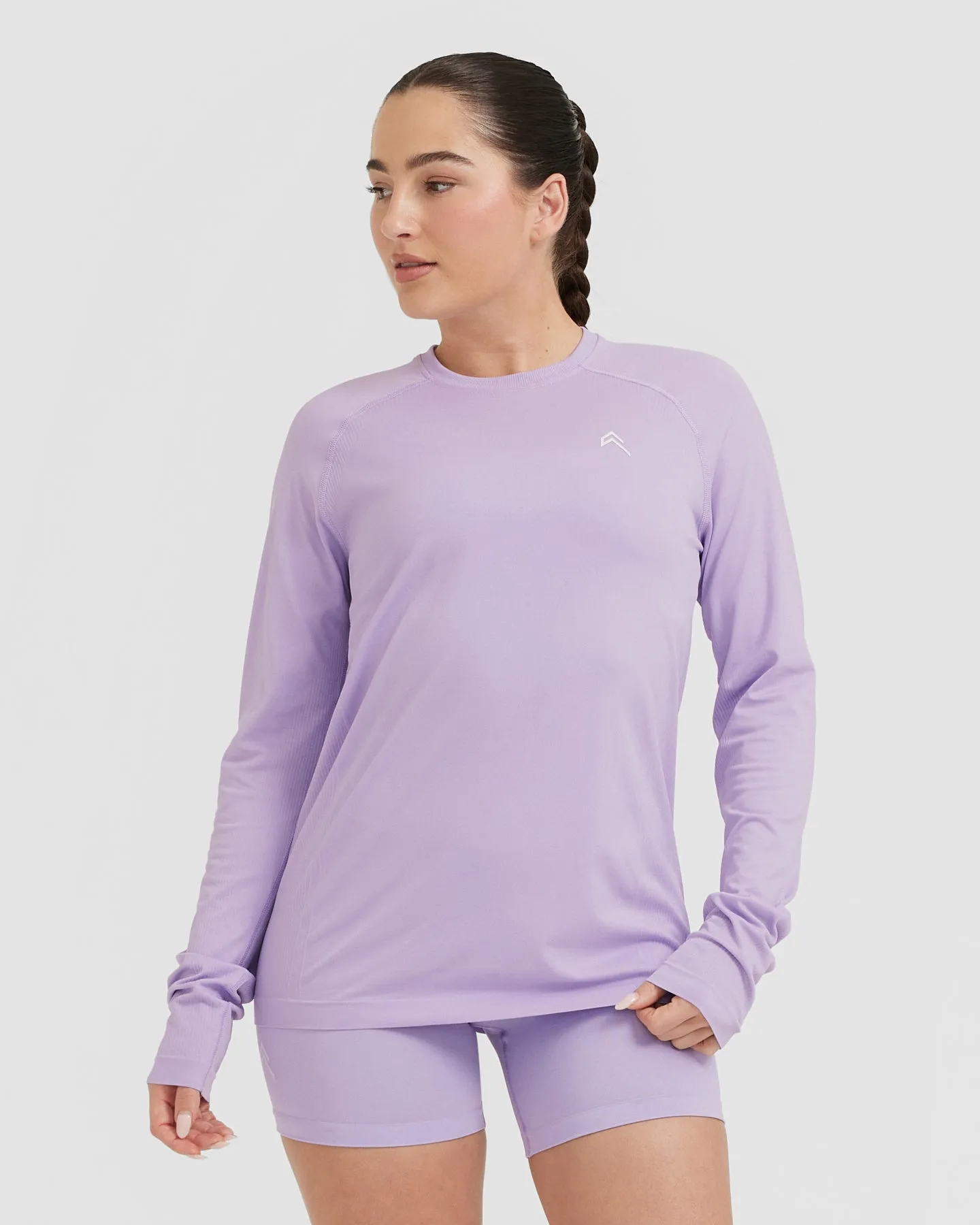 Go To Seamless Loose Long Sleeve Top | Wisteria Purple