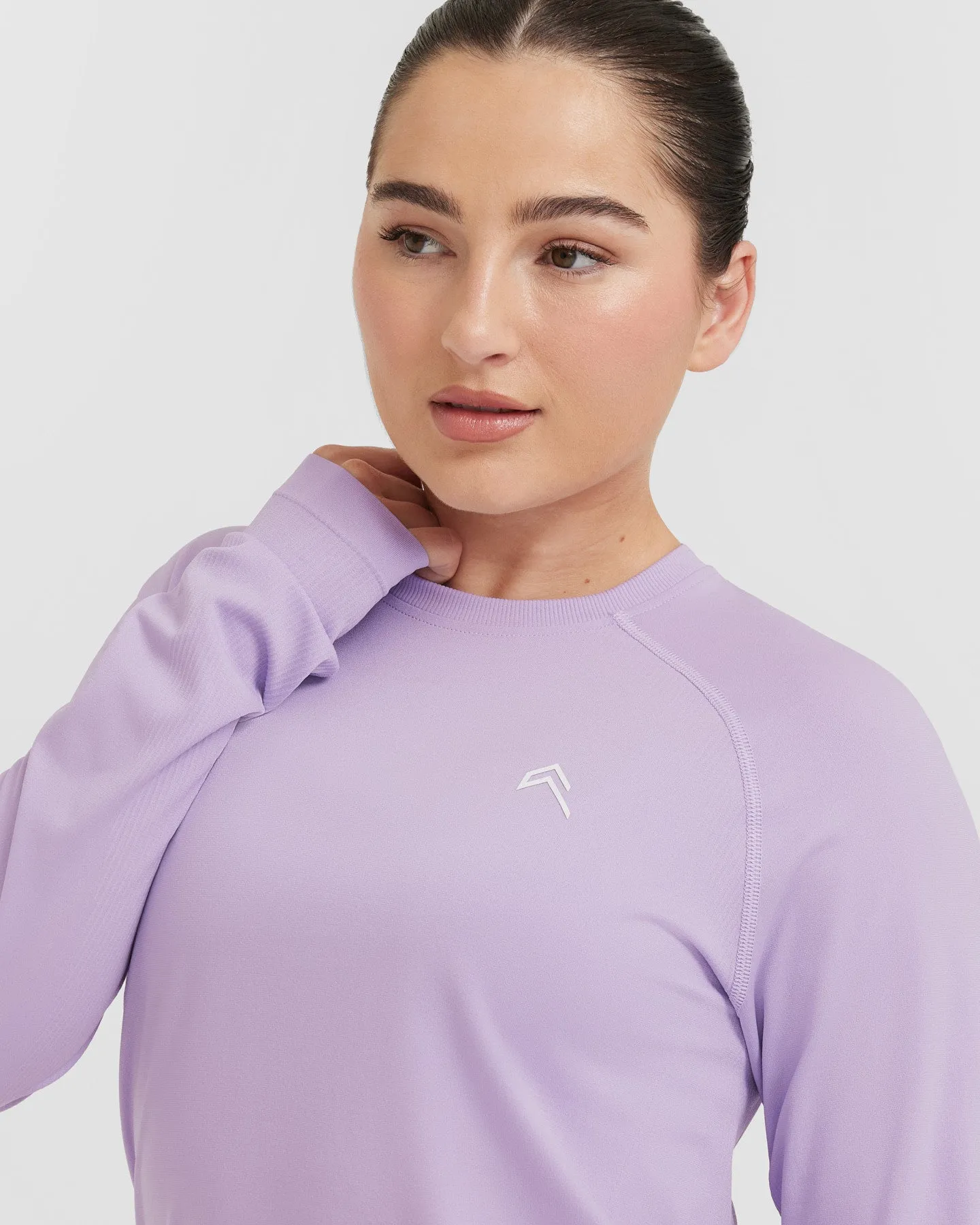 Go To Seamless Loose Long Sleeve Top | Wisteria Purple