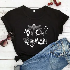 Gothic Witchy Woman Short Sleeve T-Shirt