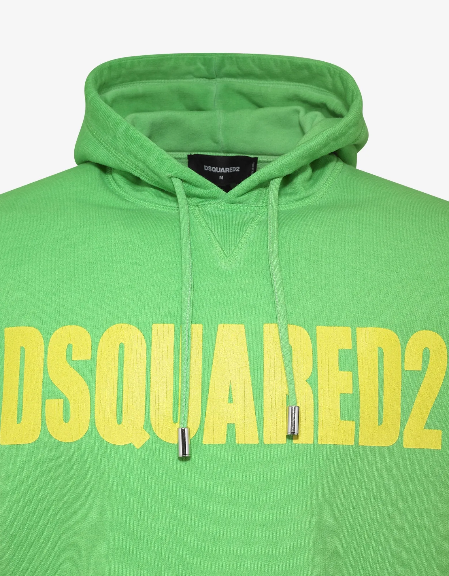 Green Dsquared2 Print Hoodie