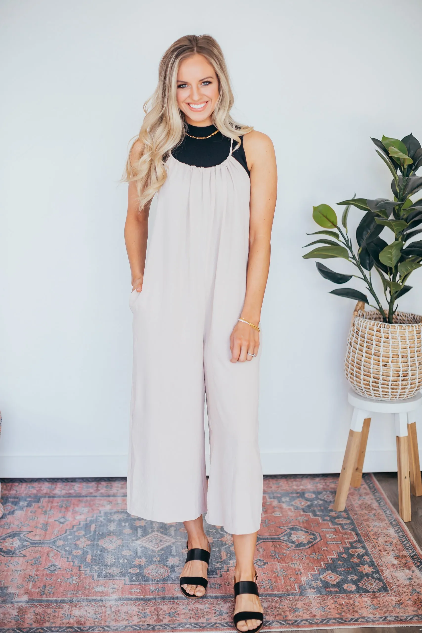 Haelee Halter Neck Jumpsuit