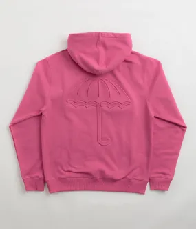 Helas Relief Hoodie - Fuschia