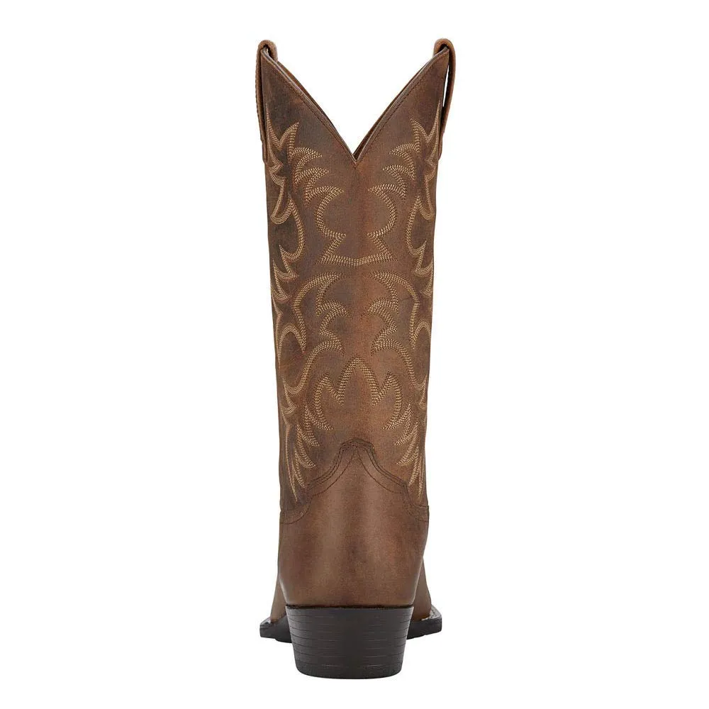 Heritage Western Cowboy R-Toe Boots - Men