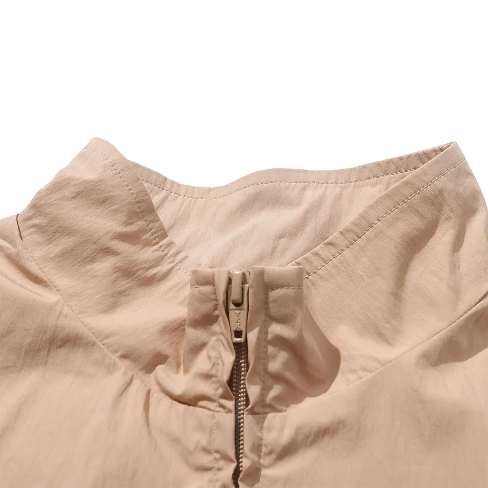 HLAS SAND TRACKSUIT JACKET // BEIGE/BROWN