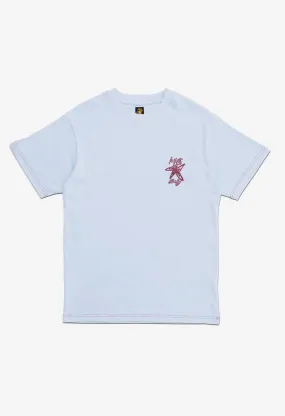 HODDLE x STAN RAY LONE RIDER S/S TEE BLUE