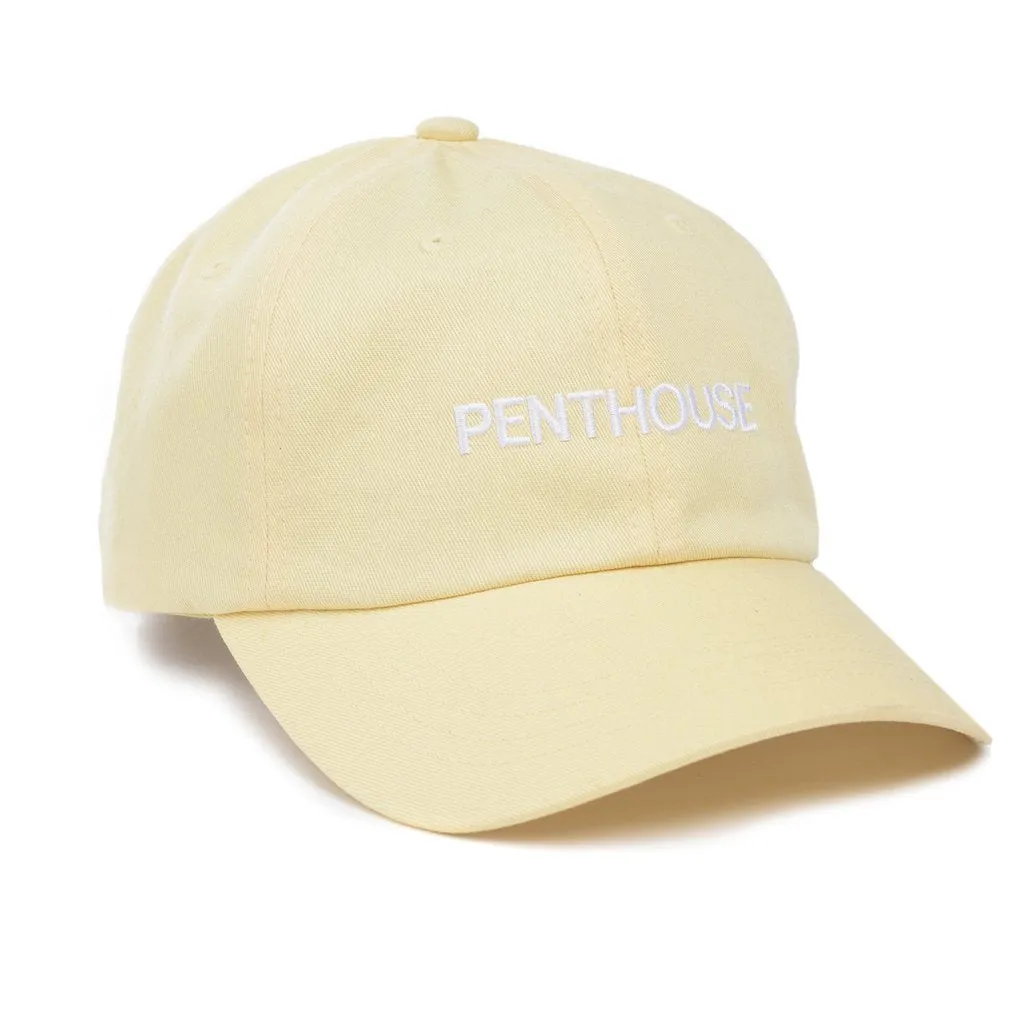 HUF X PENTHOUSE CURVE BRIM HAT // BANANA