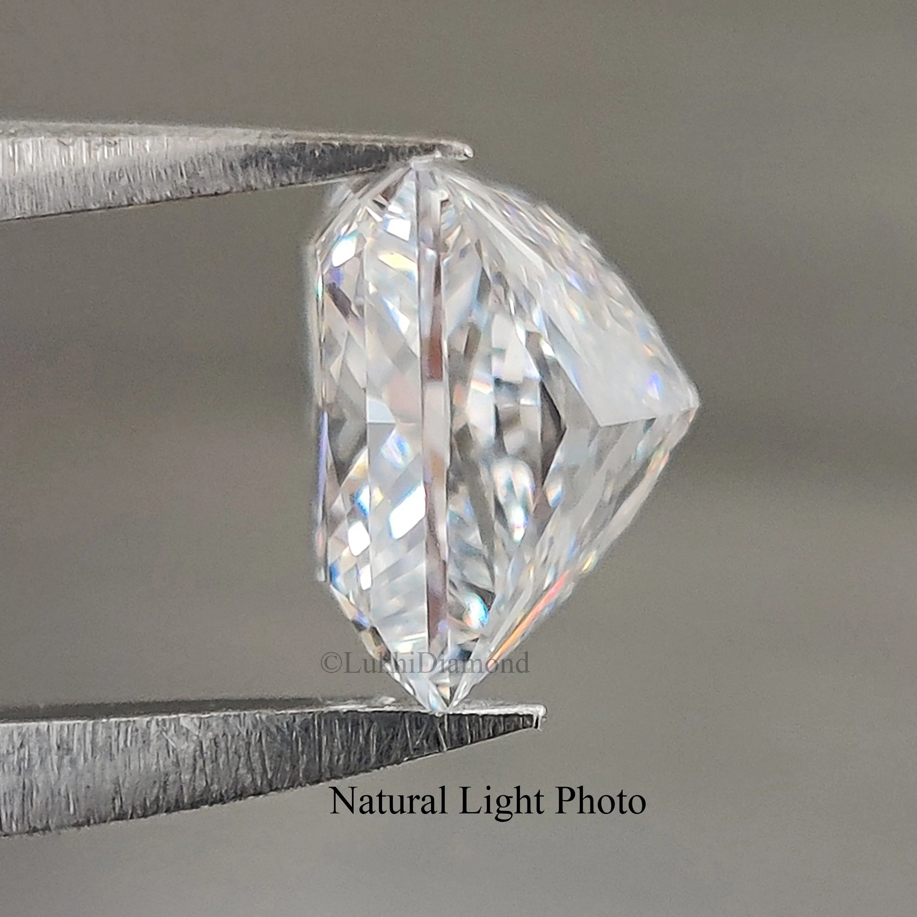 IGI Certified 1 Ct, 1.5 Ct, 2 Ct, 2.5 Ct, 3 Ct Princess Brilliant Cut Lab Grown Diamond Lab Created Loose Diamond for Engagement