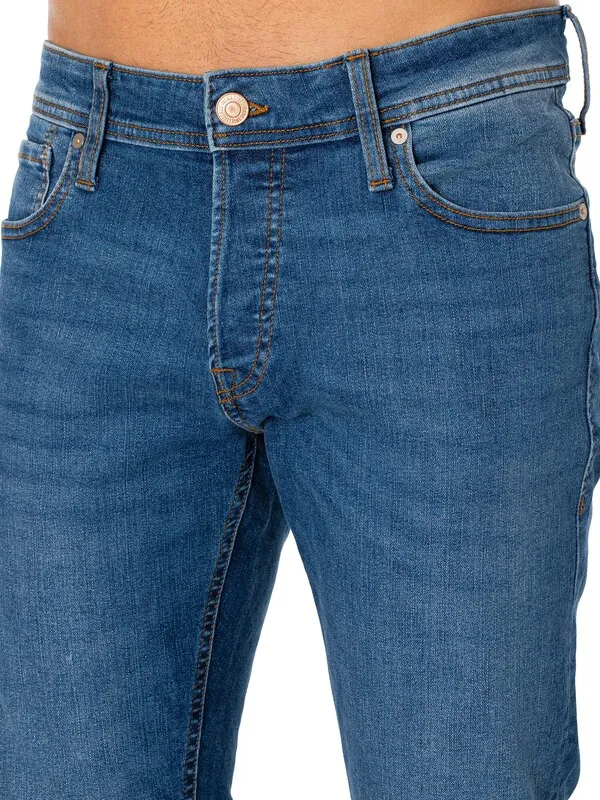 Jack & Jones Glenn Original 223 Slim Jeans - Blue Denim