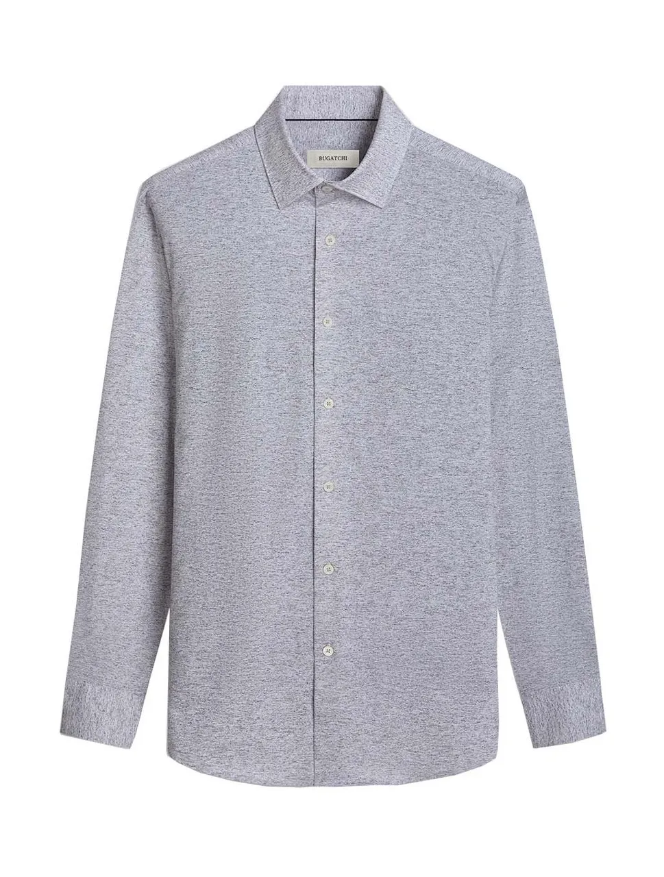 James OoohCotton Heathered Print Shirt | Bugatchi