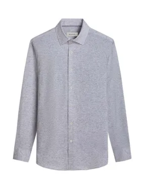 James OoohCotton Heathered Print Shirt | Bugatchi