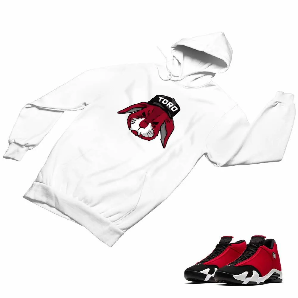 Jordan 14 Retro Gym Red Matching Custom Designed Hoodies JD 14-7-3