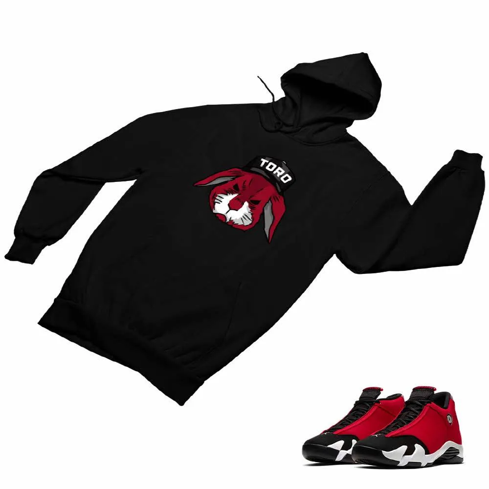 Jordan 14 Retro Gym Red Matching Custom Designed Hoodies JD 14-7-3