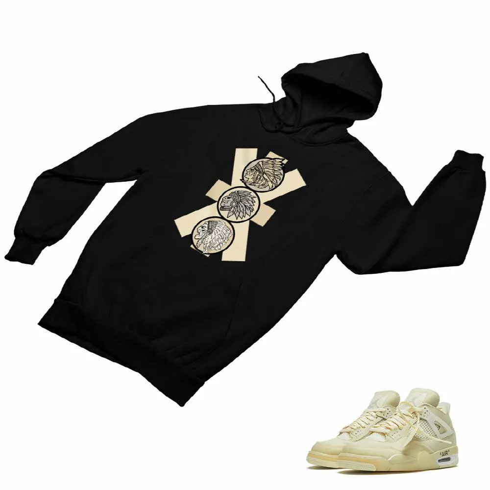 Jordan 4 Sail Matching Custom Designed Hoodies JD 4-24-17