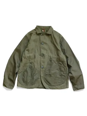 Kapital Linen Chino Cloth x Gabardine RINGOMAN Coverall - Khaki - (EK-1575)