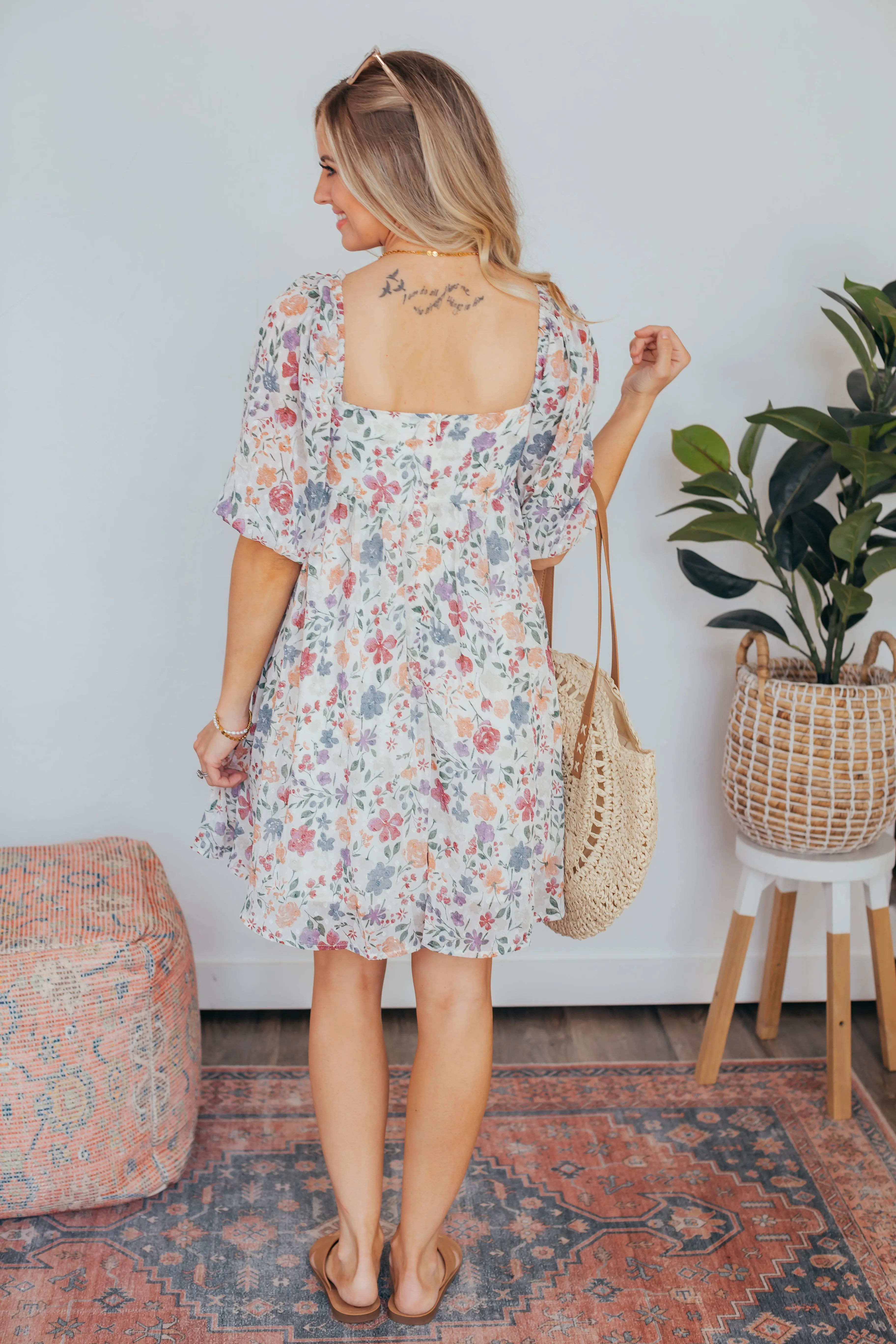 Lala Floral Babydoll Dress