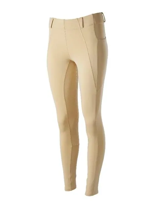 Legacy Kids Riding Tights- Cream