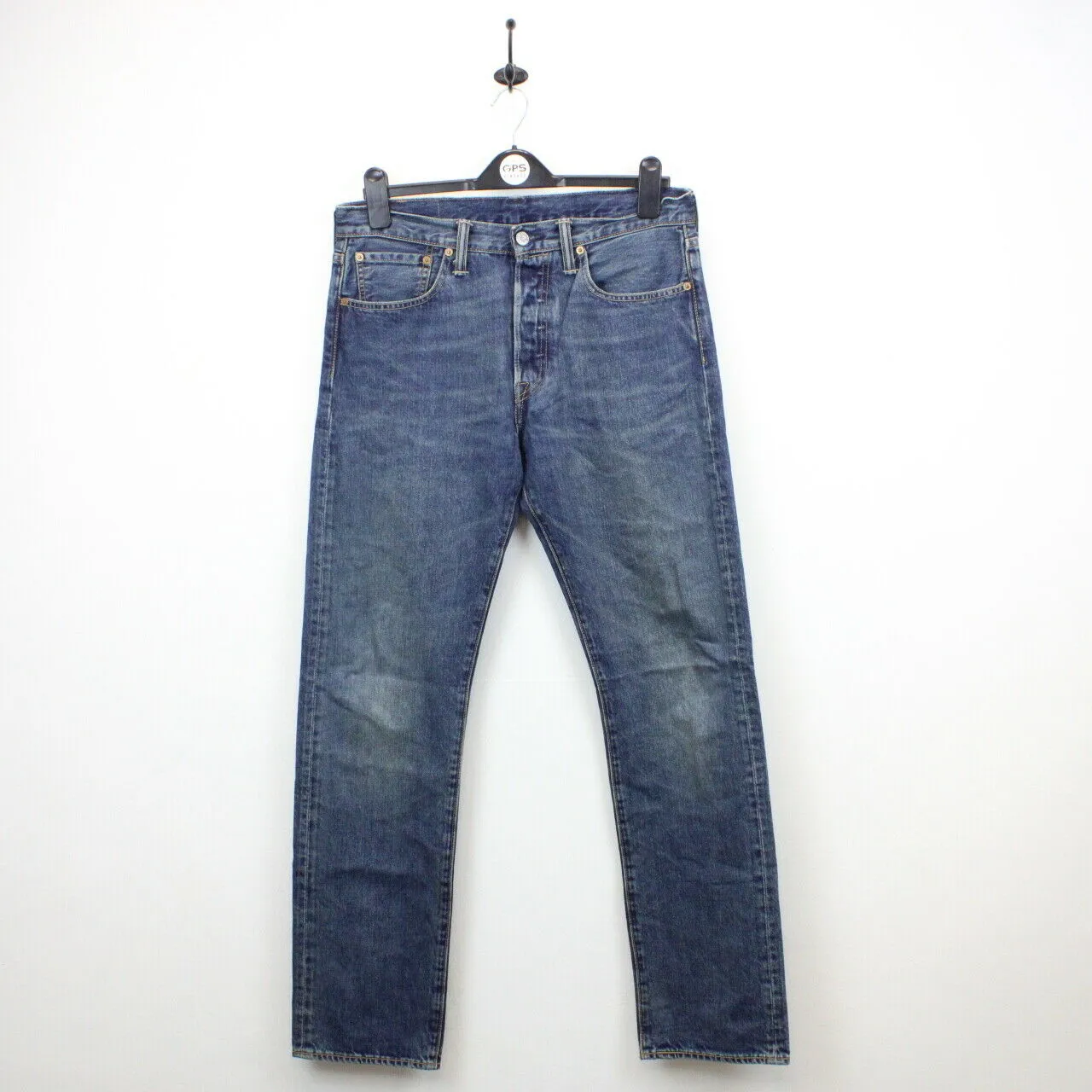 LEVIS 501 Jeans Mid Blue | W33 L32