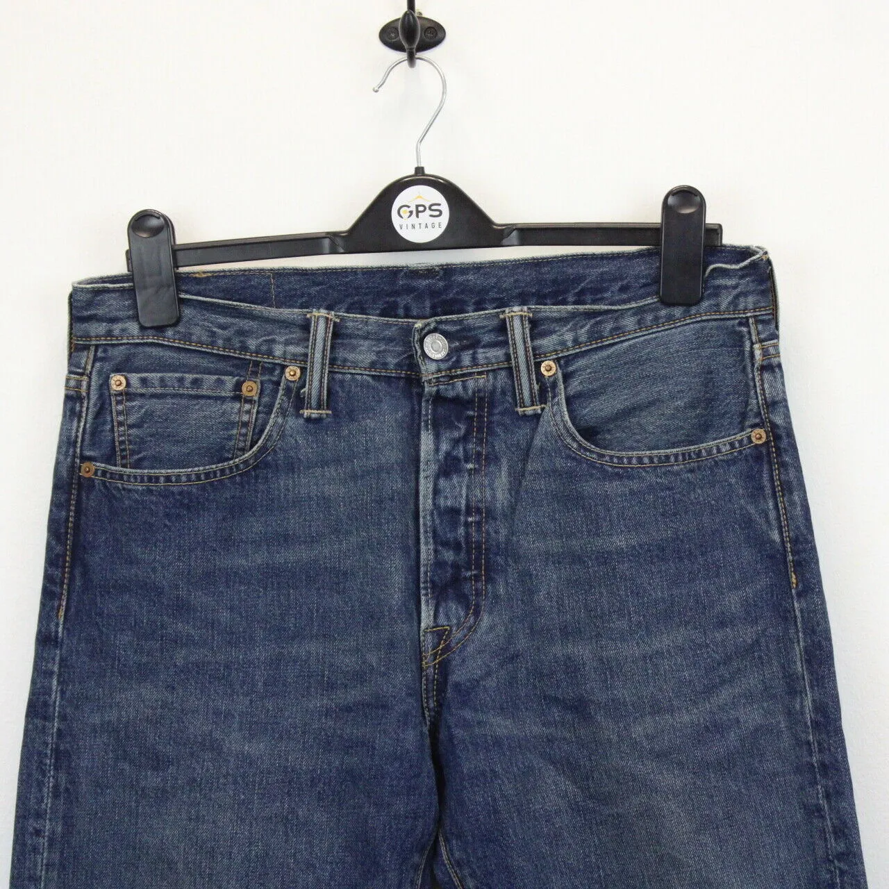 LEVIS 501 Jeans Mid Blue | W33 L32