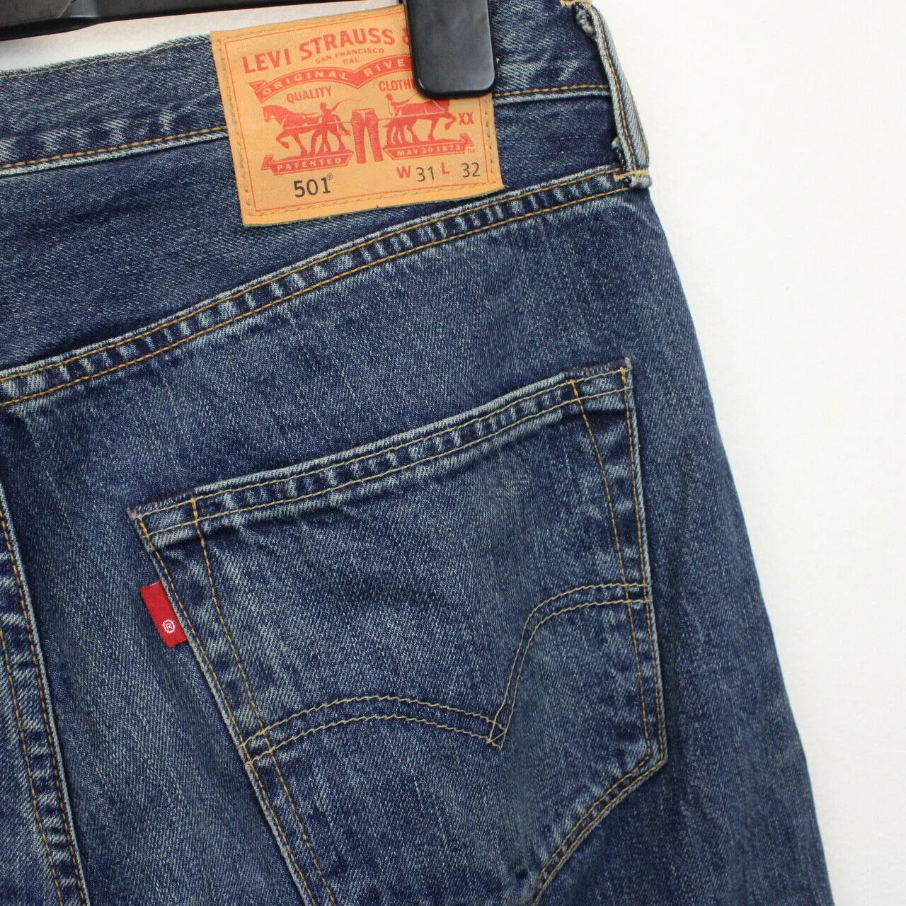 LEVIS 501 Jeans Mid Blue | W33 L32