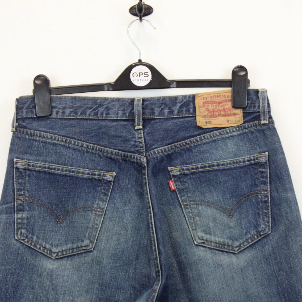 LEVIS 501 Jeans Mid Blue | W34 L32