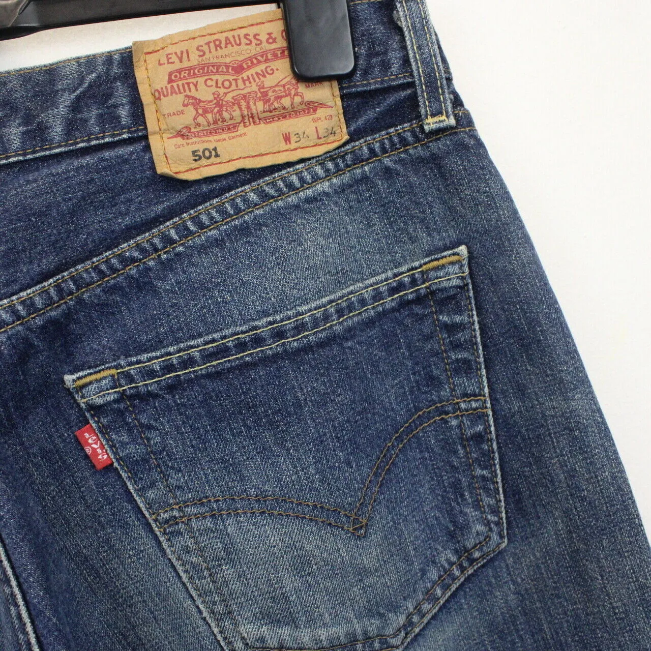 LEVIS 501 Jeans Mid Blue | W34 L32