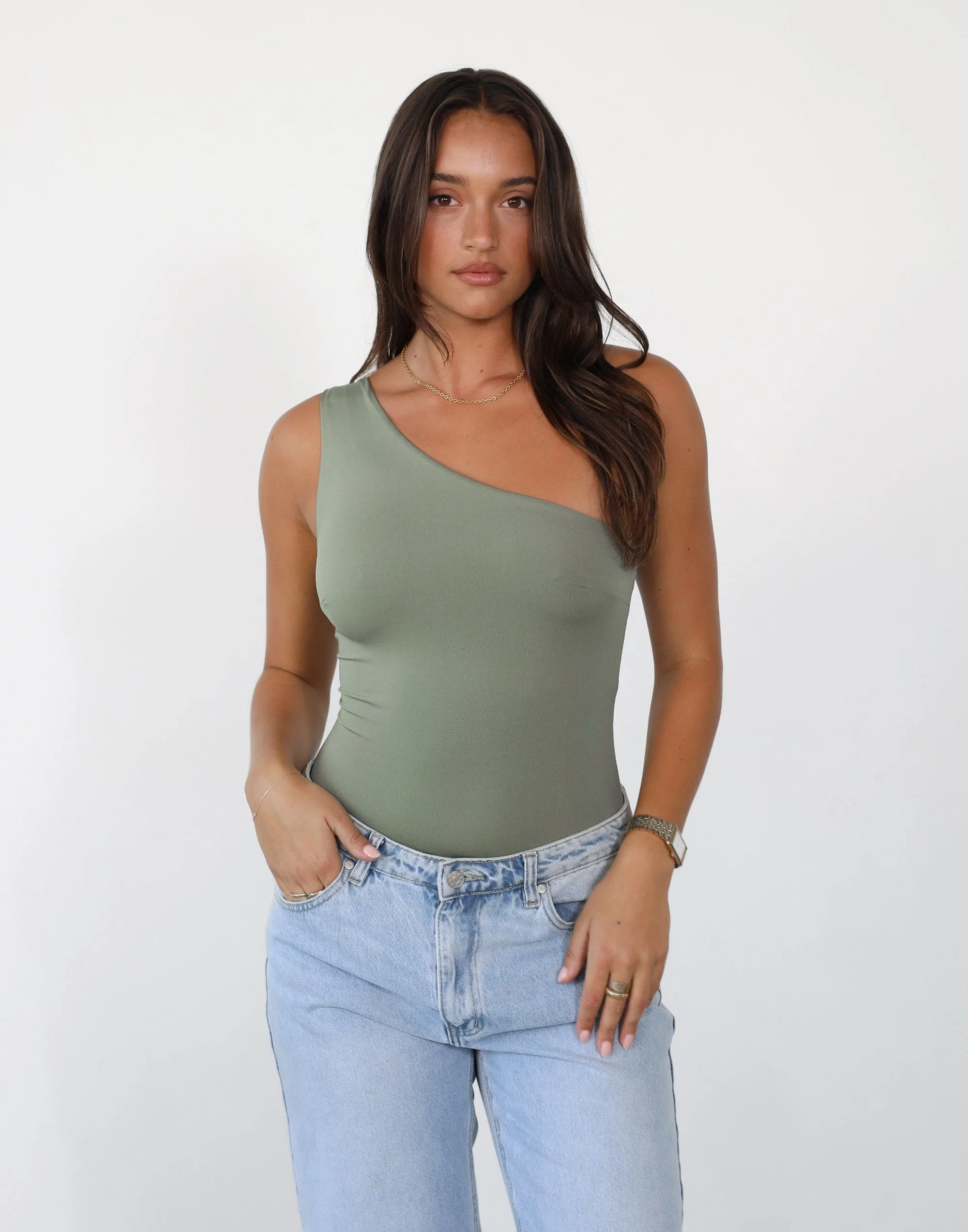 Lights Out Bodysuit (Pistachio)