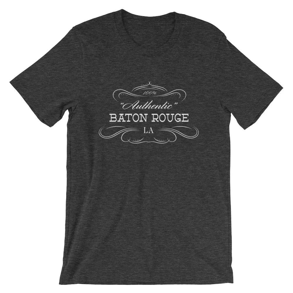 Louisiana - Baton Rouge LA - Short-Sleeve Unisex T-Shirt - Authentic