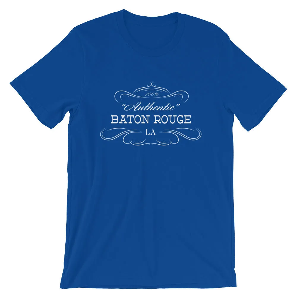 Louisiana - Baton Rouge LA - Short-Sleeve Unisex T-Shirt - Authentic