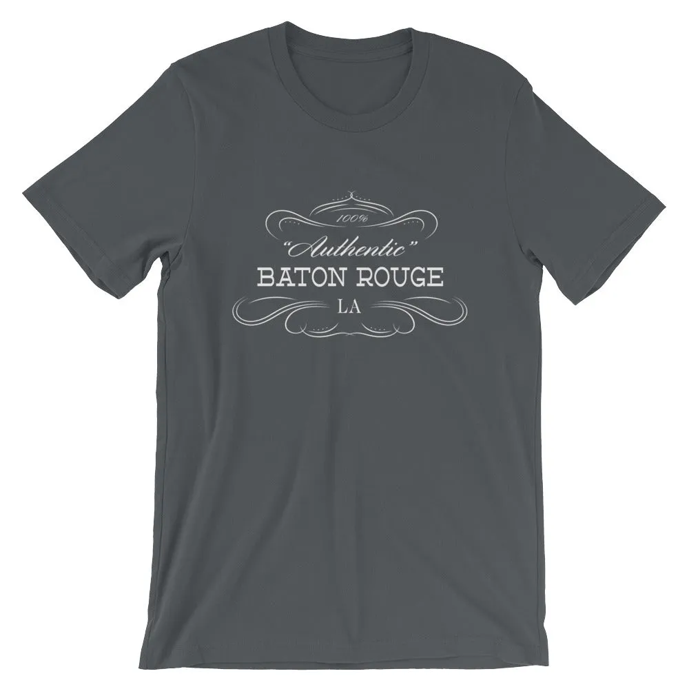 Louisiana - Baton Rouge LA - Short-Sleeve Unisex T-Shirt - Authentic