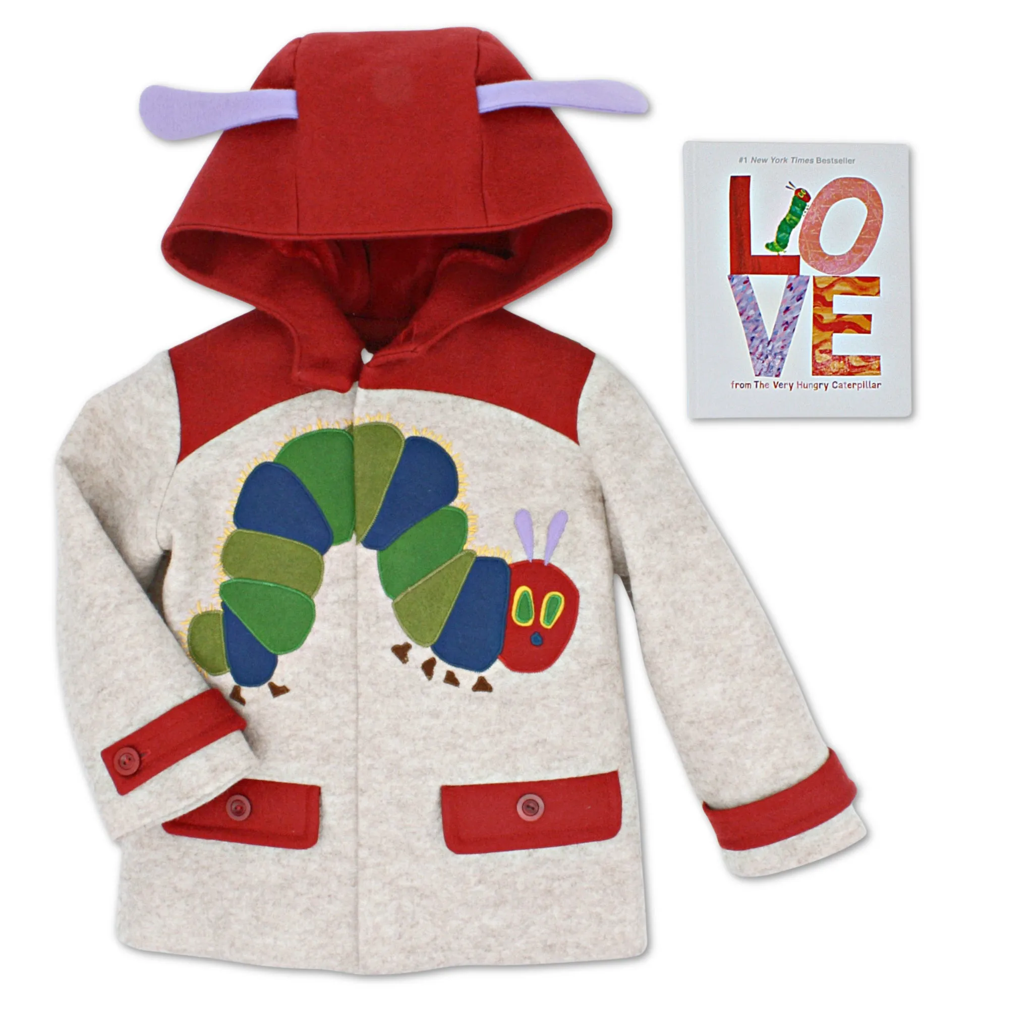 Love from The Very Hungry Caterpillar Gift Set: Handmade Coat and Hardcover Book