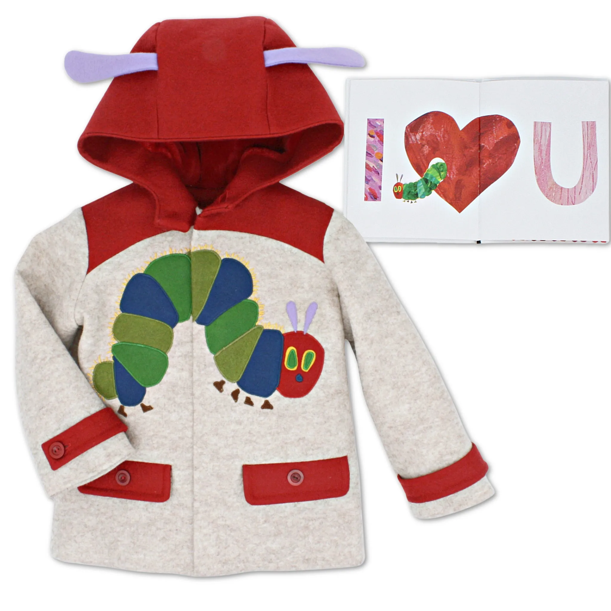 Love from The Very Hungry Caterpillar Gift Set: Handmade Coat and Hardcover Book