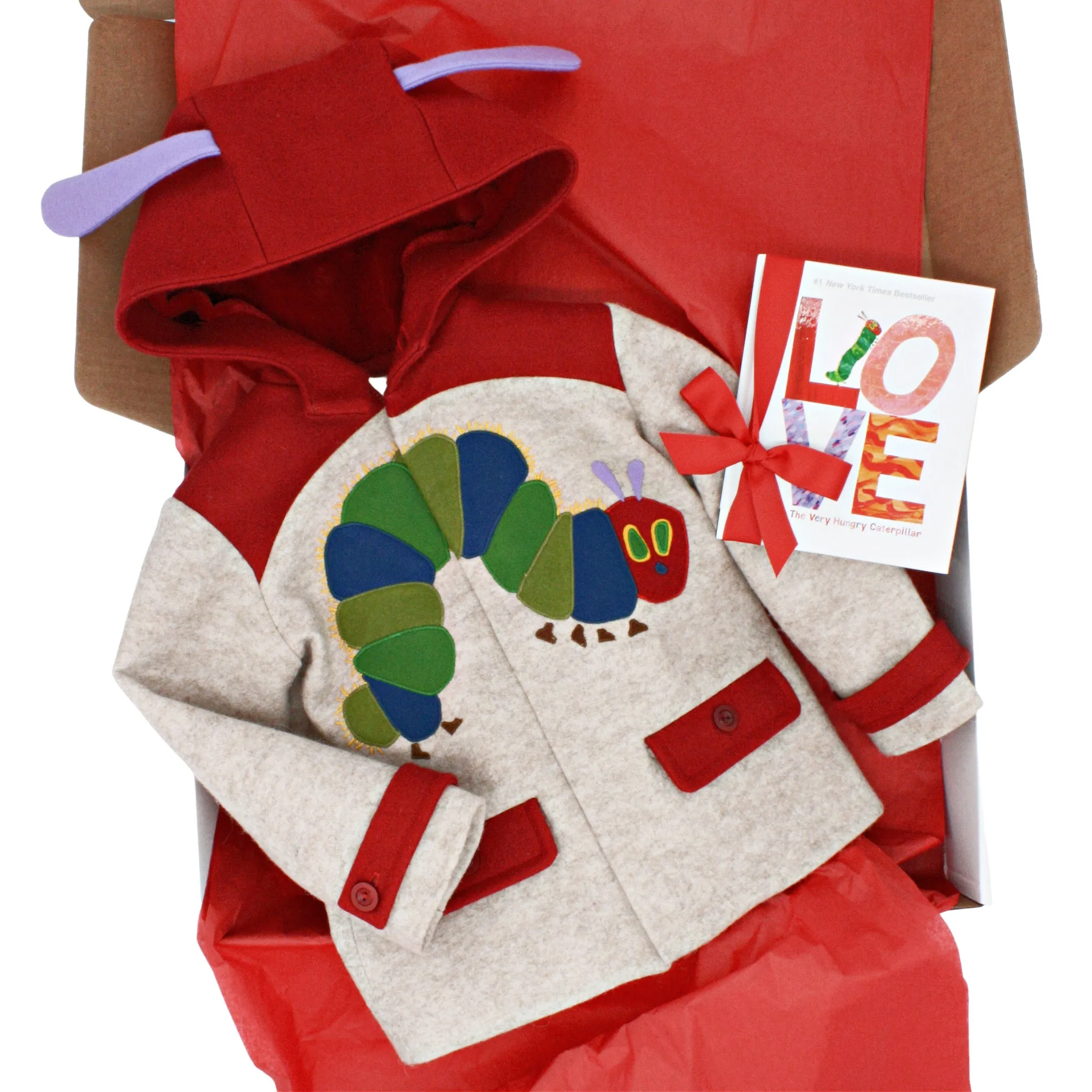 Love from The Very Hungry Caterpillar Gift Set: Handmade Coat and Hardcover Book