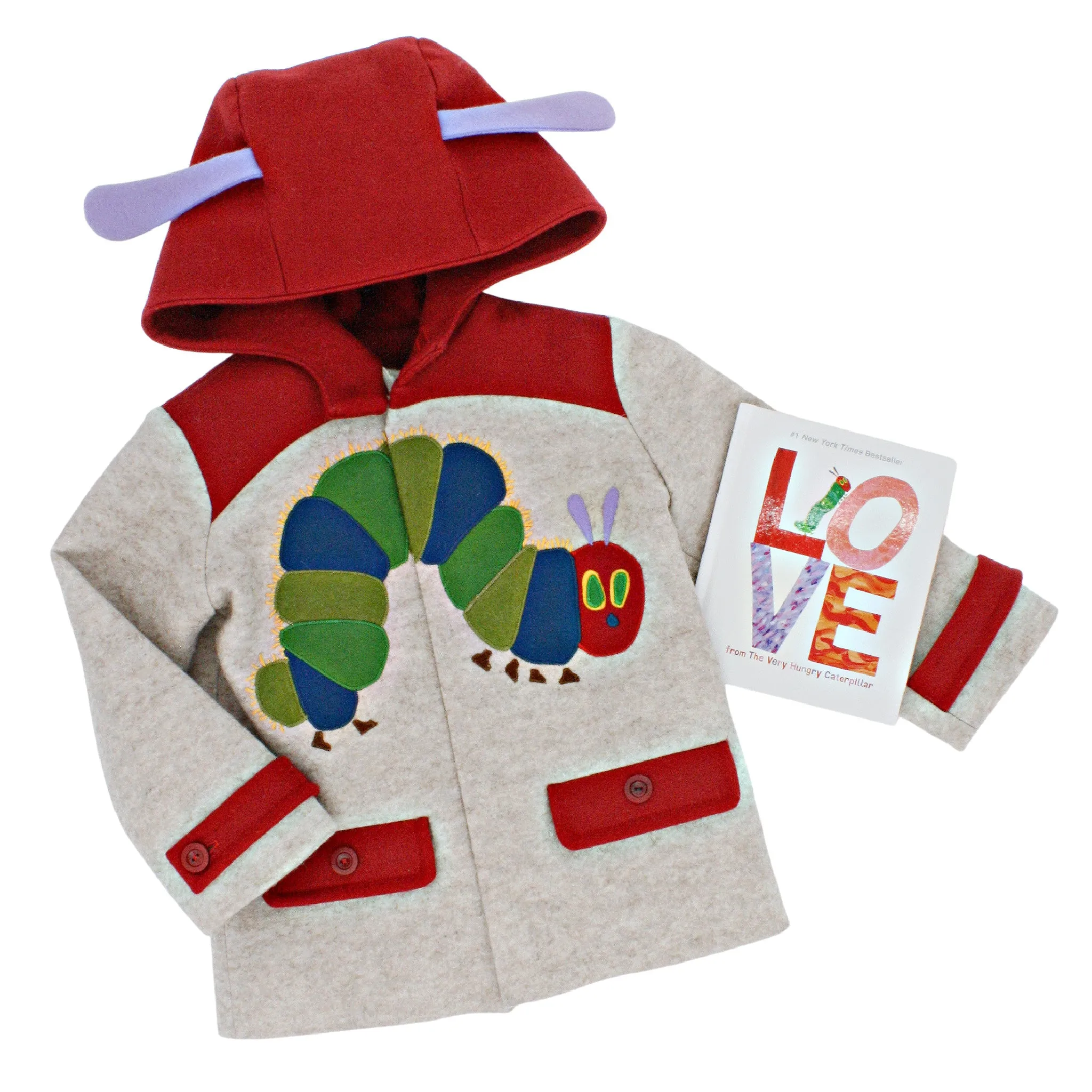 Love from The Very Hungry Caterpillar Gift Set: Handmade Coat and Hardcover Book