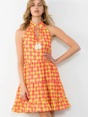 Mango Tango Halter Dress