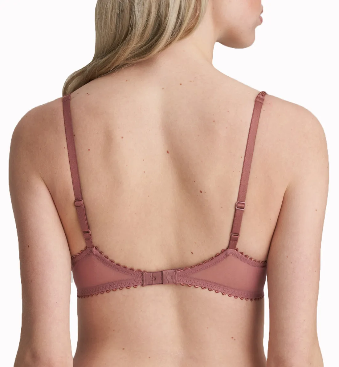 Marie Jo Jane Push Up Plunge Underwire Bra (0101337) - Red Copper