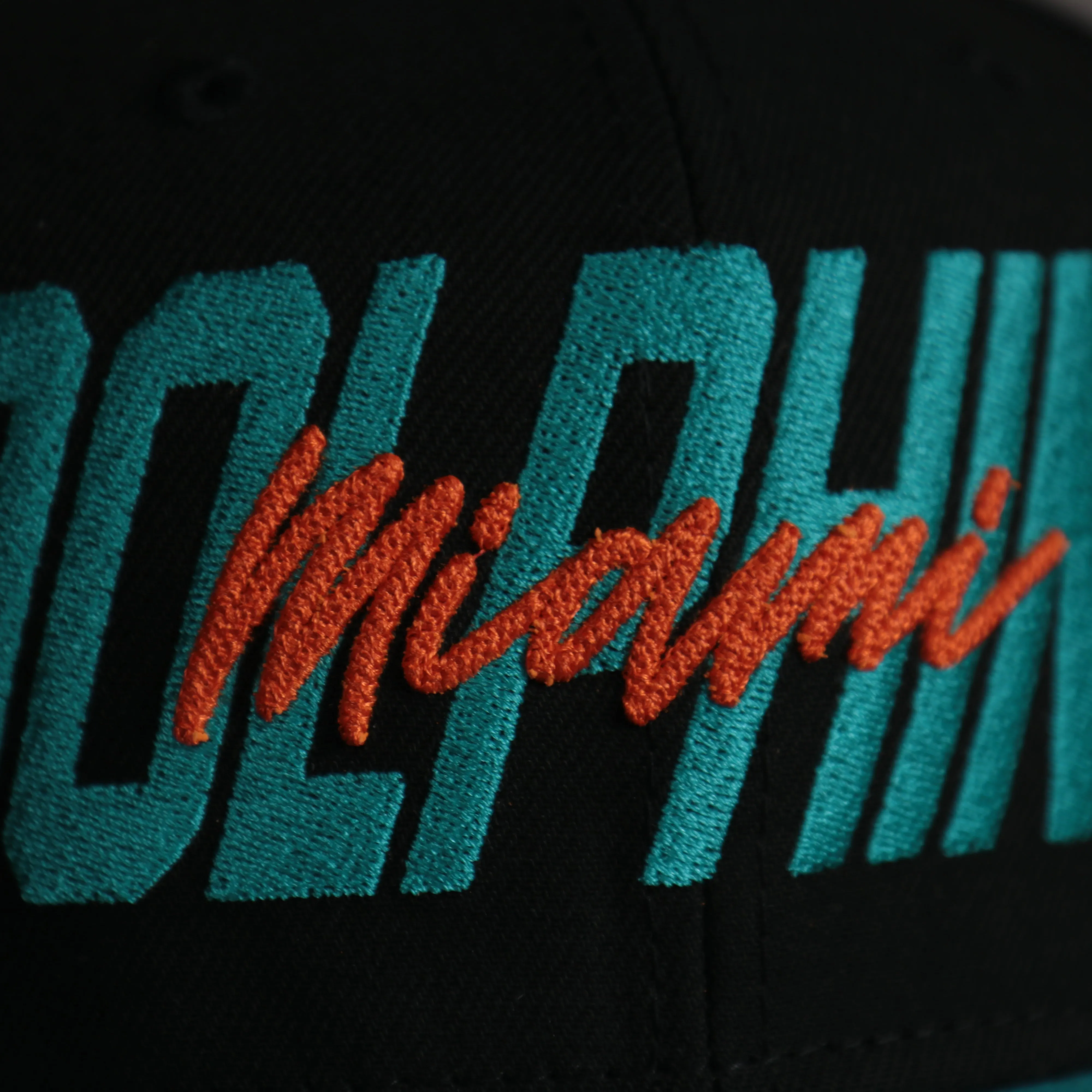 Miami Dolphins 2022 NFL Draft 9Fifty Grey Bottom On-Field Snapback | Black