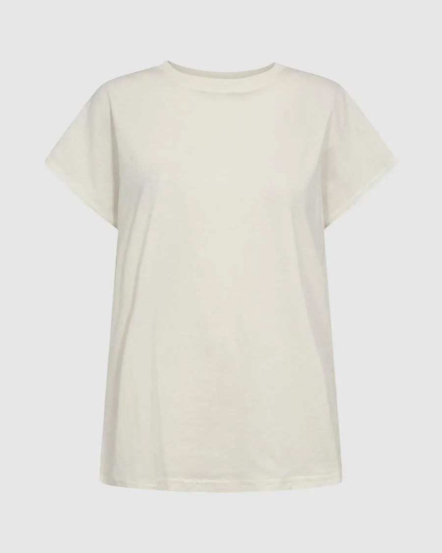 Minimum Toves Short Sleeved T-shirt In Coco Milk