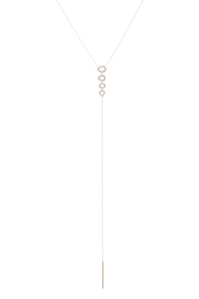 Multi Slice Diamond Lariat